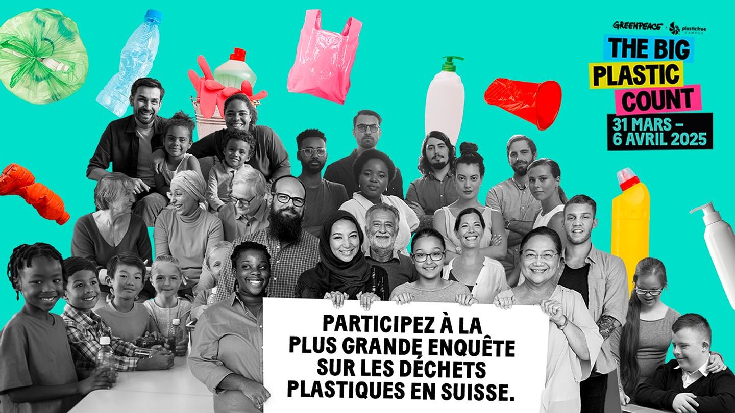 Le Big Plastic Count - 31 mars - 6 avril 2025 - Une opportunité unique pour toute la Suisse... et pour moi !